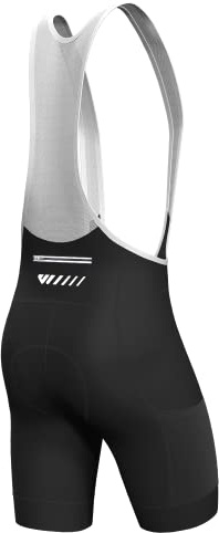 Lo.gas Herren Radfahren Bib Shorts,Gel Gepolstert mit Taschen,Road Shorts atmungsaktiv Quick-Dry für Männer