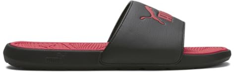 PUMA Mens Cool Cat 2.0 Slide Casual Sandals Casual - Black, Red - Size 11 M