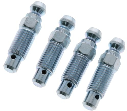 4X Bremssattel Entlüfterschraube Entlüfterventil für Ford Kia Mazda M8x1x32 SW9
