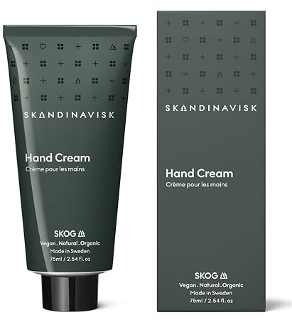 Skandinavisk SKOG 'Wald' Crema de manos, agujas de pino y piñas, zumo de abedul y lirio de los valles, 75 ml