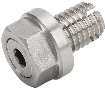 Selbstschneidende Ölablassschraube, Huckepack-Ölablassschraube, übergroßes Gewindereparaturset aus Edelstahl mit O-Ring, Gefertigt aus Robustem Material Zur Reparatur