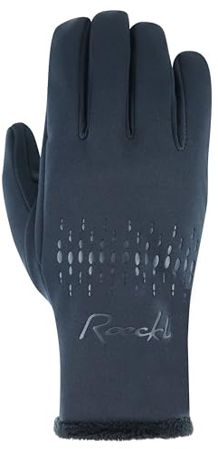 Roeckl Sports Outdoor Handschuh KIRCHSEE 2, Performance Damen Fingerhandschuh, Schwarz, Größe 6-11