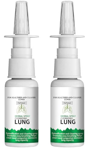 Spray Nasal,Respibien Nasal Spray,Spray Nasal Decongestionante,Limpiador Nasal,Respirar Mejor por la Nariz,Respira Spray 2PC