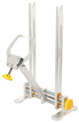 ECUTEE Soporte de centrado para llantas de bicicleta, soporte central de bicicleta ajustable de 10 a 29 pulgadas de diámetro, para reparación de juegos de ruedas, bicicletas de montaña, bicicletas de