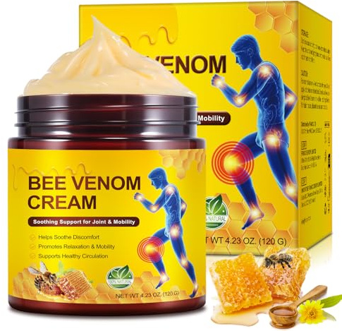 Deep Tissue Massage Cream 120g,Extra Strength Anti-Inflammatory Formula for Knee, Back, Neck, Hands & Feet, Fast-Acting Deep Tissue Massage Cream for Stiffness, Swelling & Muscle Recovery