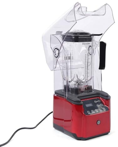 Standmixer Smoothie Maker 2200W Blender mit 2.2L Behälter leiser Eiscrusher und Zerkleinerer für die Küche Touchscreen Küchenmaschine Mixer für Säfte und Shakes 9 Gänge