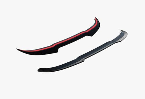 Maxton Design Spoiler Wing Extension V.2 Gloss Black ABS Kompatibel mit Ford Fiesta ST MK8 (2018-)