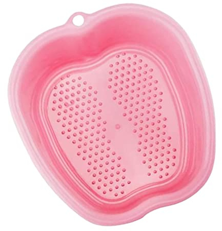 Beavorty 1pc Foot Bath Tub for Relaxing Foot Soak and Massage for Use Easy to Clean