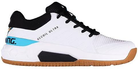 Salming Recoil Ultra - Scarpe da squash da uomo, bianco, 48 EU