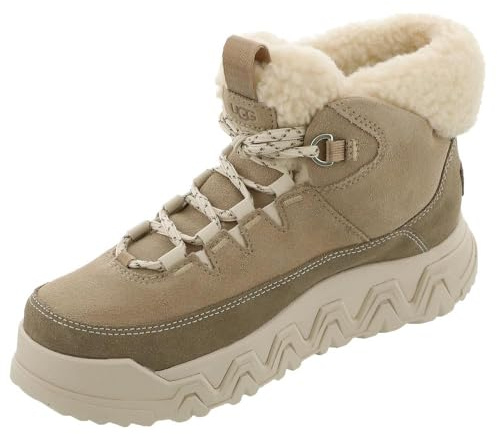 UGG Women's Terretrail Cozy Lace Fashion Boot, sabbia, 43 EU