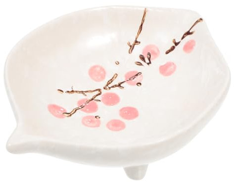 minkissy Ceramic Small Animal Food Bowl Guinea Pig Hedgehog Hamster Feeding Tool Pet Bowl for Small Animals