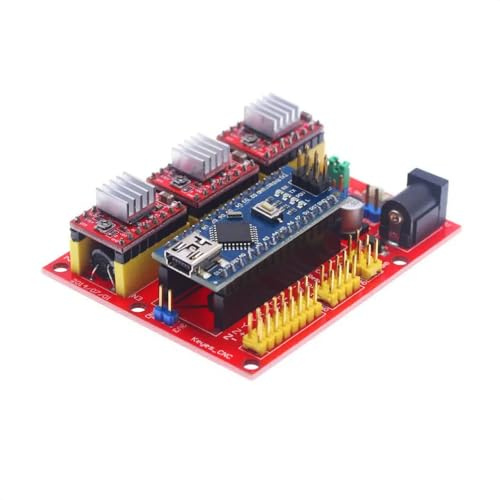 CNC Shield V4 Set mit 3 A4988 Treibern für Arduino Nano, 3 Achsen