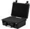 Electronicx Hartschalen-Kamerakoffer mit Schaumstoff - Stoßfest, IP55 Wasserdicht & Verschließbar - Für DSLR, Objektive, Drohnen, Werkzeug & Waffen (41 x 32 x 17.5cm, Schwarz)