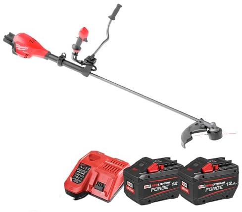 Milwaukee M18 F2BCU-122 Freischneider mit Doppelakku, 18 V, Fuel, 2 x 12 Ah, Forge (4933480860)