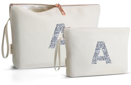 A-Z Bag Personalisierte Kosmetiktasche - Geschenke für Frauen Geburtstag, A
