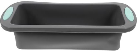 Mikinona Molde para Hornear con Marco Metálico Reforzado de Silicona Antiadherente y Fácil de Limpiar, Adecuado para Pasteles y Pan Casero en Horno