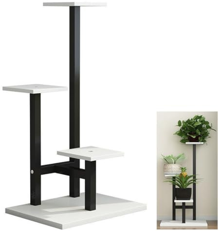 ZHANGshouf Metal Flower Cart Display Stand with 18 Buckets & Umbrellas Mobile Floral Display Stand on Wheels for Garden Patio Florist Use - Outdoor Flower