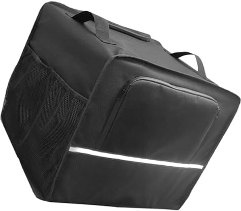Angoily Housse de Protection Extérieure Étanche pour Générateur Portable 45 X 38 CM Résistante aux Intempéries Anti-Poussière Protection Solaire Robuste Accessoire Multifonction pour