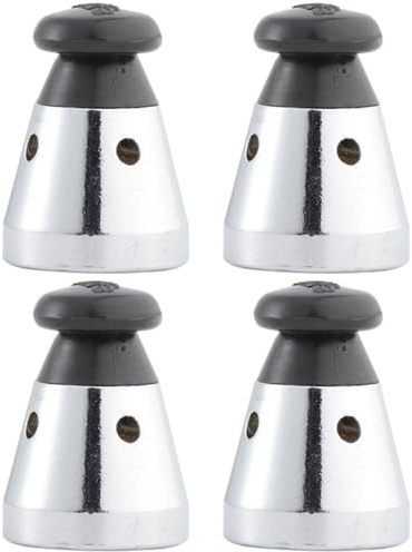 Cabilock 4Pcs Pressure Cooker Relief Jigger Valve Safety Pressure Limiting Valve Replacement Universal Exhaust for Cooker Accessories