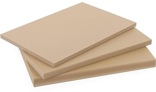 Panneau fibre composite plat et lisse Beige (sable), ep.15 mm, l.61 cm, L.250 cm