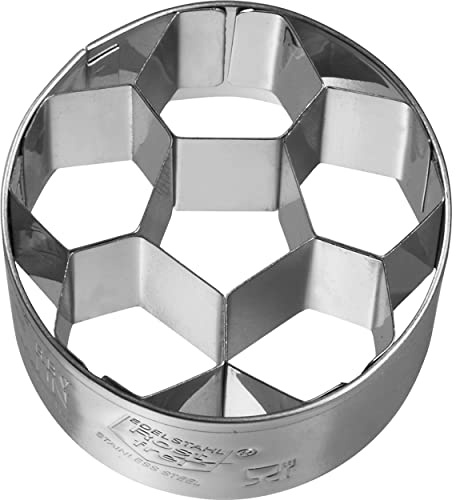Birkmann Ausstechform Fußball, klein Edelstahl, 4,5 cm