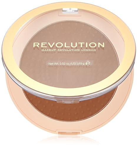 REVOLUTION BEAUTY, Mega Bronzer in Polvere, Opaco 0 - Cool, Brown