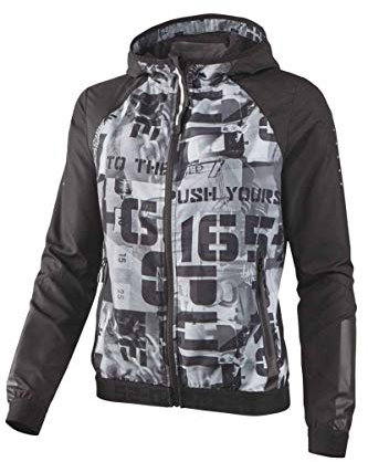 Crivit Damen Funktionsjacke Ultraleicht Atmungsakitv Wasserabweisend Schwarz S