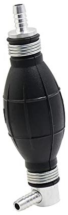 A ABSOPRO 8mm para manual Cebador Gasolina Diesel Bomba Negro