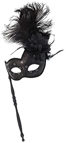 Schlafmaske Maskerade Maske Hochzeit Karneval Party Performance Lila Kostüm Sex Dame Maske Venedig Feder Sexy Halloween Maske Augenmaske Schlafmaske (Size : D)