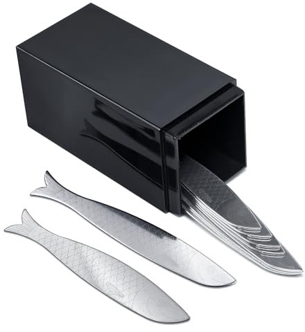 Flocade Kragenstäbchen in zwei Größen, 5,6 cm / 6,3 cm, mit Kunststoffbox, Edelstahl-Kragenstrebe für Herren (jede Größe 8 Stück)