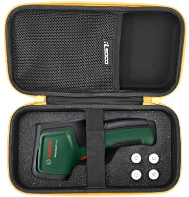 RLSOCO Hard Case for Bosch Infrared Lcd AdvancedTemp Thermometer(Case Only) | Shockproof Travel Case Compatible with Bosch UniversalTemp/AdvancedTemp infrared thermometer with Protective Foam (Case Only)