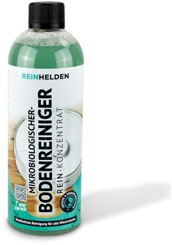 REINHELDEN Bodenreiniger Biologisches Wischroboter Reinigungsmittel Dezenter Duft Konzentrat 1:250 Fliesenreiniger Laminatreiniger Parkettreiniger