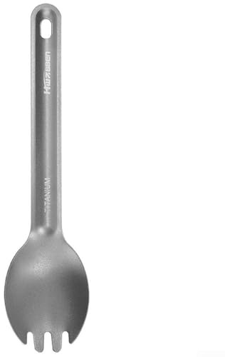 1Pcs Alloy Ultralight Spork, Fork Camping Set Outdoor Tableware (Spork)