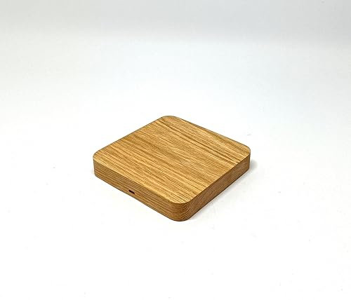 Induktions-Ladegerät aus Holz Qi