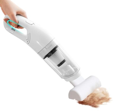 Aspirateur pour les poils pour animaux de compagnie, aspirateur pour animaux de compagnie - Outil de nettoyage portable de déménagement de poussière - Nettoyeur de peluche réutilisable pour les fourni