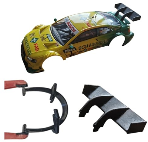 Blackslot Flexibler Spoiler – Carrera Zubehör für 132 Audi A5 DTM, Carrera Bahn Tuning Ersatzteil Kleinteil im Maßstab 1:32