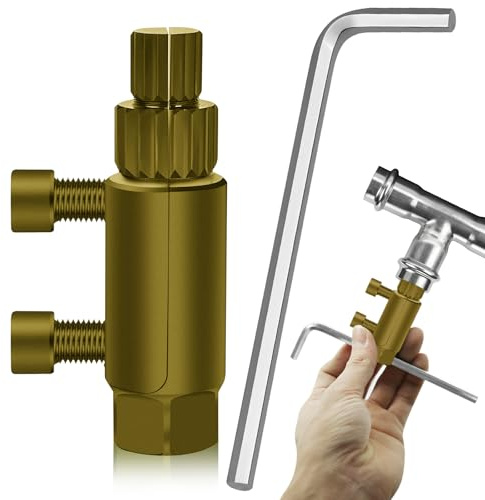 Extractor de roscas de válvulas rotas, herramienta para extraer roscas de tuberías rotas, herramienta de extracción de grifos de acero 45, kit de llave para tornillos pelados, fácil de extraer