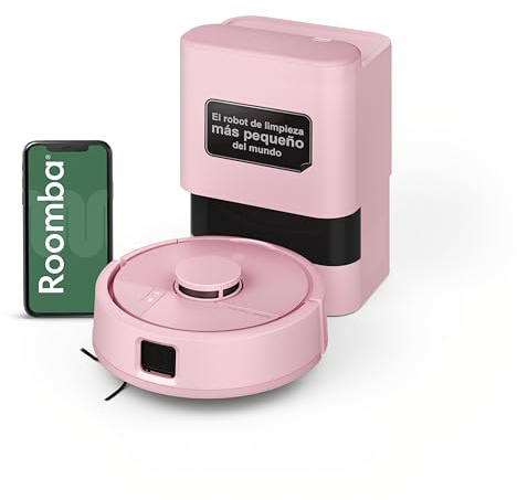 iRobot Roomba® Mini Saug- & Wischroboter + AutoEmpty™ Dock, Rosa