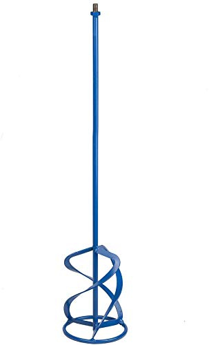 Toolty Profesional Mixing Paddle - M14 Thread - Painted Mixer, Whisk, Stirrer - Positive 3-Blade - for Plaster, Gypsum, Adheives, Concrete, Cement, Glue, Paint, DIY (160 x 750 M14)