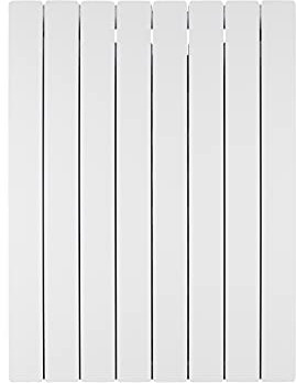 Fondital V693AM06408 Radiatore in alluminio pressofuso Blitz Super B4, 800 mm, 8 elementi, bianco