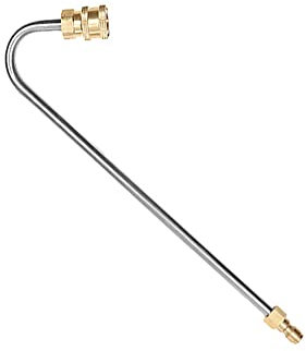 35cm 3600PSI Hochdruckreiniger Wand Verlängerungswinkel Quick Connect Lance Rod Verstellbare Lance Rod (U-Form gebogener Stab)