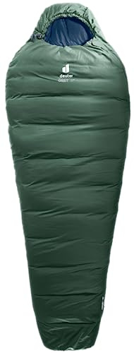 deuter Orbit 0° Kunstfaserschlafsack,ivy-Ink,Left Zip