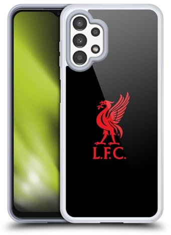 Head Case Designs Offizielle Liverpool Football Club Logo Rot Und Schwarz Liver Bird Gel Handyhülle Hülle [Militärischer Schutzgrad] Kompatibel mit Samsung Galaxy A13 (2022)