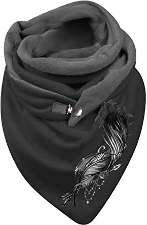GBEN Damen XXL Strick Dreieck Schal großen Schals Halstuch Frauen Winterschal Herbstschal Poncho Lauschig Strickschal Einfarbig Wrap Schal Lange Stola Damenschal (S2-Black, One Size)