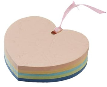 Wisafory 100 Stück Herz Anhänger Etiketten Papier Geschenkanhänger Tags Karten mit Schnur Herz Etiketten Schilder zum Beschriften Geschenkanhänger für Hochzeit Valentinstag Geburtstag 1# Klein