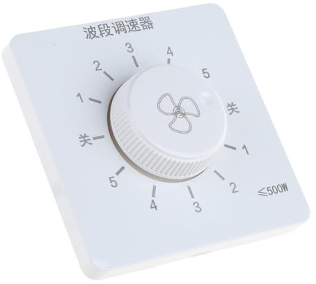 86 Typ Wandsteuerungstaste, Elektronik, mechanische Drehschalter für Deckenventilator, 5-stufige Einstellgeschwindigkeitsregler