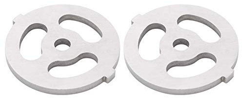 Cuchillas y de acero inoxidable 304 para picadora de carne eléctrica, accesorios compatibles tipo 5# y B, placa cruz para pollo y carne, fácil limpieza