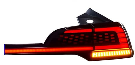 Auto Rückfahrleuchten Montage für Tesla Model 3 Model Y 2019-2023 Auto Upgrade LED Dynamisches Signal durch Rückleuchten Zubehör