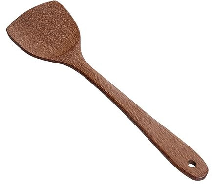 Cabilock 3piezas Cuchara Sopera De Mango Pala De Madera Antiadherente Utensilio De Cocina Vajilla De Madera Para Cocinar y Servir