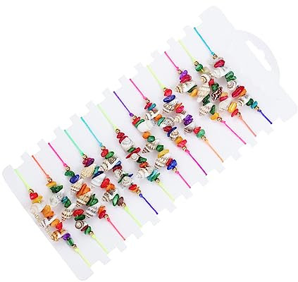 VALICLUD 12stücke Muschelarmband Strand Fußkettchen Aus Perlen Und Muscheln Für Frauen Handgelenk Seil Fußschmuck Minimalistisches Armband